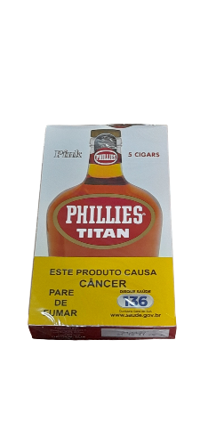 Charuto Phillies Titan 5un pink